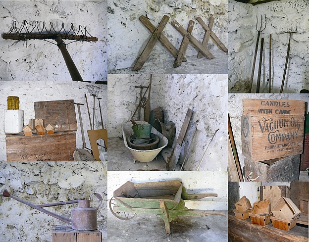 Williams House Paihia - some of the Stone Shed artefacts