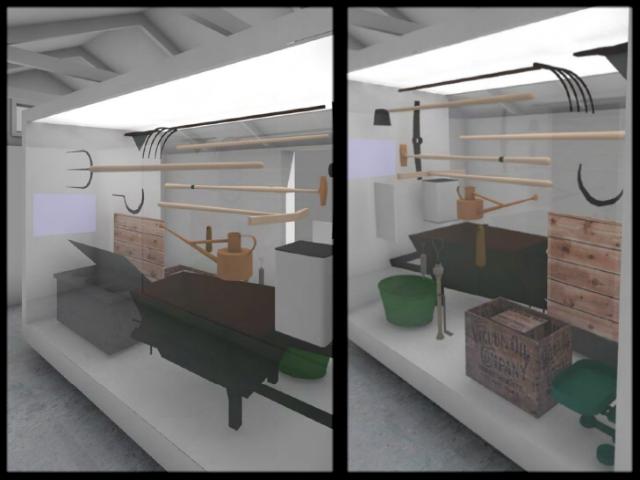 Stone Shed Museum - display concept