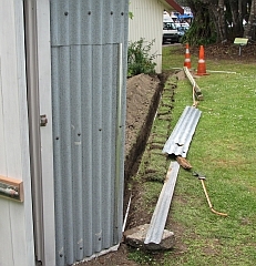 Williams House Paihia - new pumphouse power connection